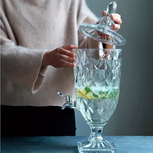Suqueira de Cristal Diamond Transparente 5L - Image 5